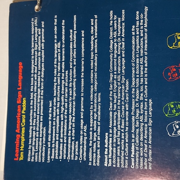 Vintage  Learning American Sign Language Soft Cover Book Illustrated - Picture 10 of 11